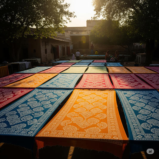 How Clothes are made using Datta Butti ? Full process  explained